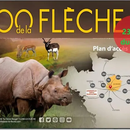 Дом отдыха 3 Pers Pasteur Sur Sarthe Centre *