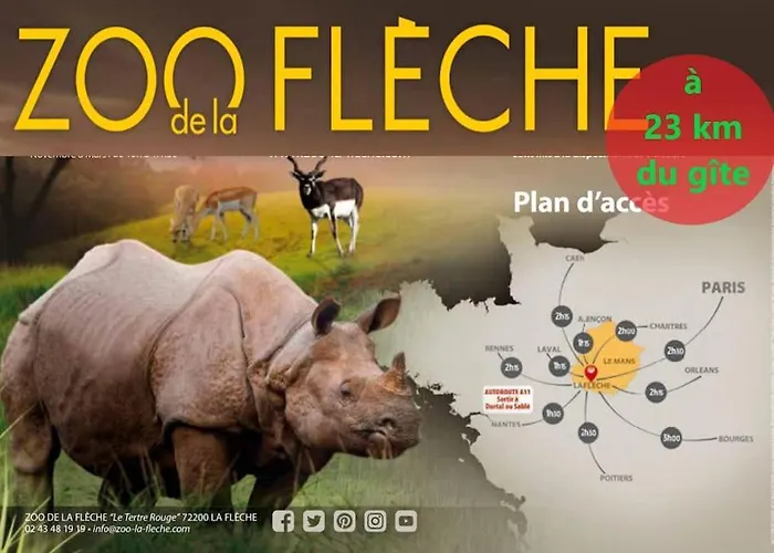 Casa vacanze 3 Pers Pasteur Sur Sarthe Centre *